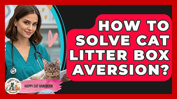 How To Solve Cat Litter Box Aversion? - Happy Cat Handbook