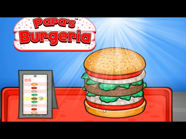 Papa's Burgeria - Juego Online Gratis