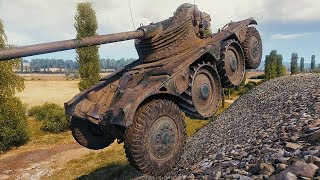 Panhard EBR 75 (FL 10) - WHEELED Light Tank - World of Tanks Gameplay