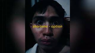 shortone - option