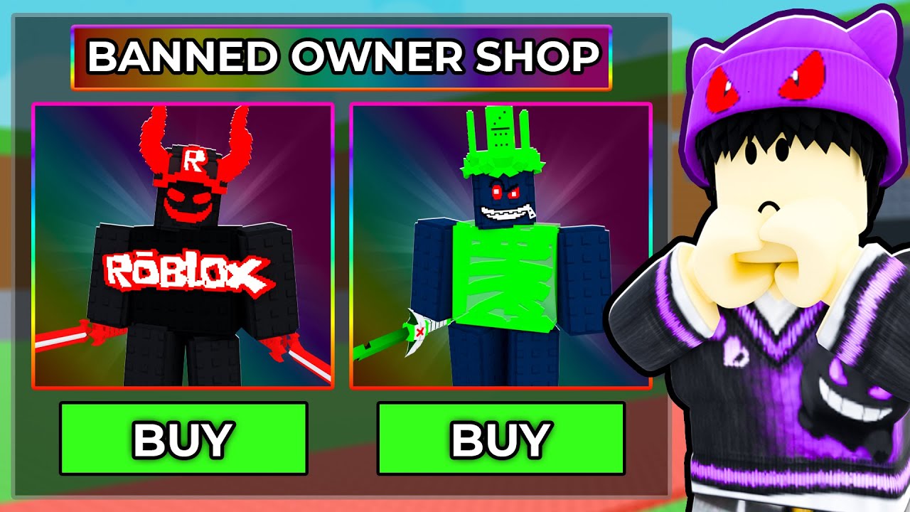 Using The BANNED OWNER SHOP In Steal A Brainrot... - YouTube