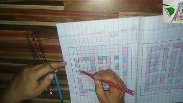 Kufic calligraphy for beginners practice day 6