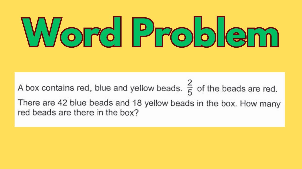 Fractions Word Problem