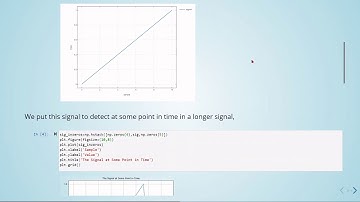 ADSP -  13 Matched Filters - 06 Python Example: Matched Filter