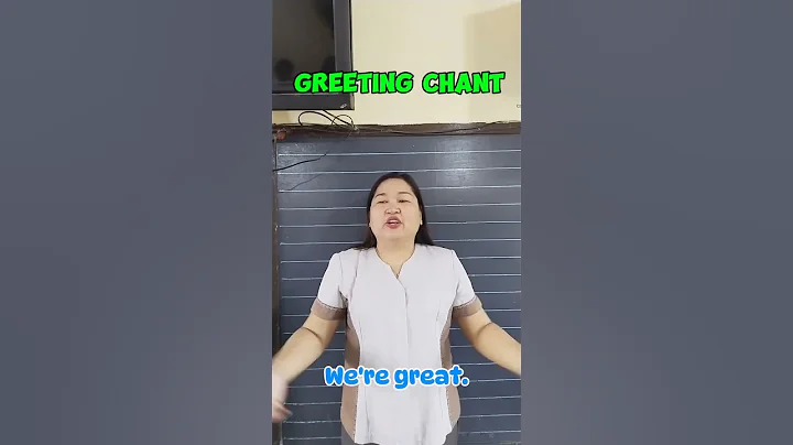 Greeting Chant #energizer #morningroutine #education