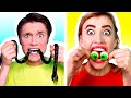 ALIMENTOS GUMMY vs ALIMENTOS REALES CHALLENGE por Ideas 4 Fun