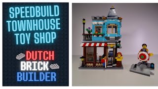 Lego 31105 || Woonhuis en speelgoedwinkel  || speed build