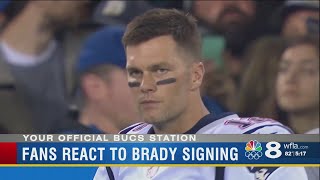 Bucs fans ecstatic Tom Brady has now signed with team