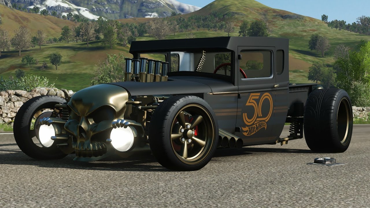 forza horizon 4 hot wheels bone shaker