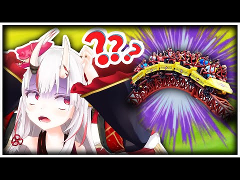 Video Ayame và chuyến tàu lượn siêu tốc đầy BẤT... - youtube