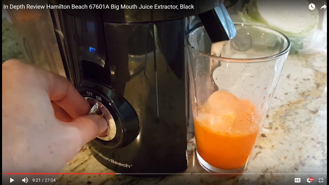 Keeping Juice Longer: My Hamilton Beach Juicer Review