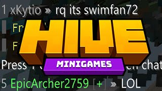 Why I'm The Best Hive Sky Wars Player (Minecraft Bedrock PvP Moments) screenshot 4