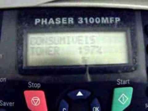 RESET -CHIP XEROX PHASER 3100 MFP FIRMWARE V2.07t E V2.07m.MP4