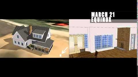 Sketchup Solar Study Animation