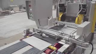 Zimek En Ve Boy Ebatlama Hattı Stone Trimming And Sizing Line خط آلات قطع و تحجيم للأحجار