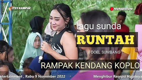 RUNTAH LAGU SUNDA full BLEKUK // PONGDUT SUNDA bajidor VERSI RAMPAK KENDANG JAIPONG //ITEY RAMPAK