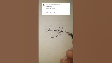 on demand hooriya aslam name signature style