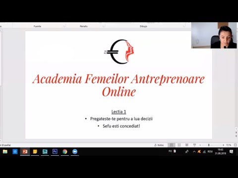 Lectia 1- Marketing online-Curs gratuit -Academia Femeilor Antreprenoare Online