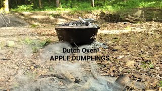 Apple Dumplings in Dutch Oven #campcooking