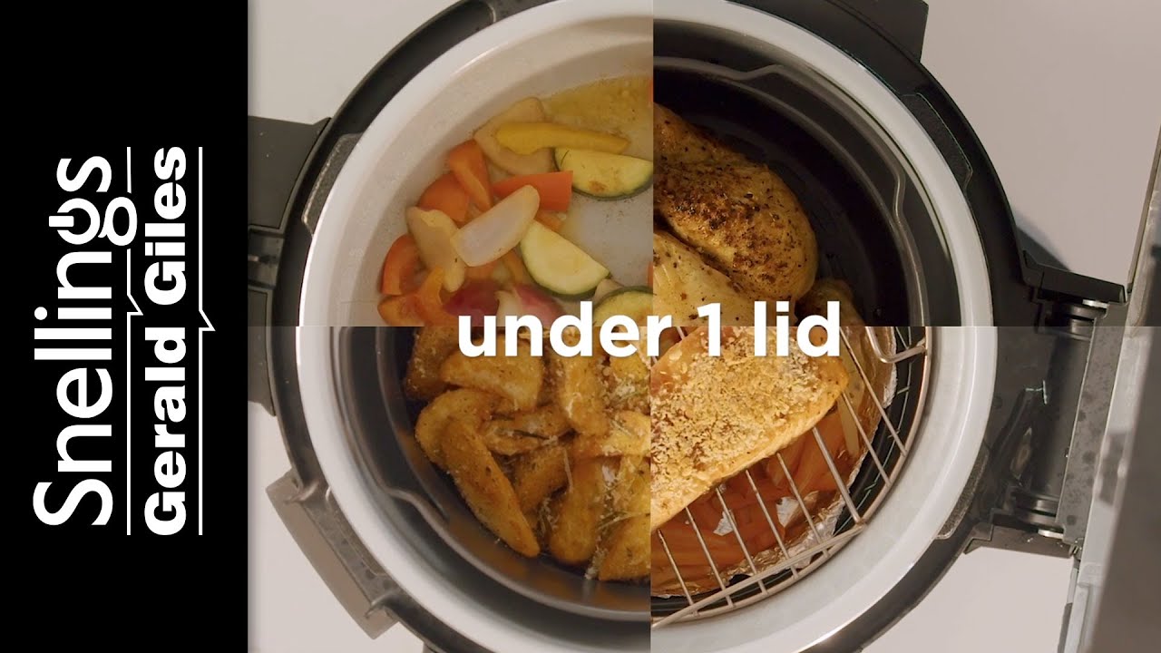 Unboxing Ninja Foodi 11-in-1 Pro Pressure Cooker + Air Fryer and Cooking  Demo in RV 