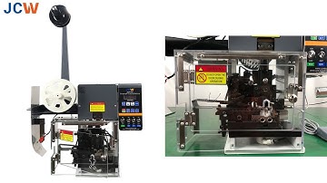 JCW-2TC Wire Strip to Crimp Machine | Semi-auto stripping crimping machine