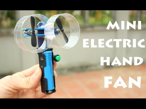 How To Make A Mini Electric Hand Fan