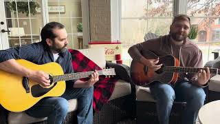 "Courtesy Of The Red, White And Blue (The Angry American)" Toby Keith Acoustic Cover: Father and Son