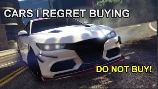 Cars I REGRET buying I GTA Online