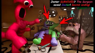 Jester SURVIVED? The Surgeon saved Jester! Secret ending - garten of banban 7