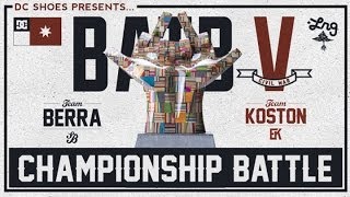 Mike Mo Capaldi Vs PJ Ladd: BATB5 - Championship Battle