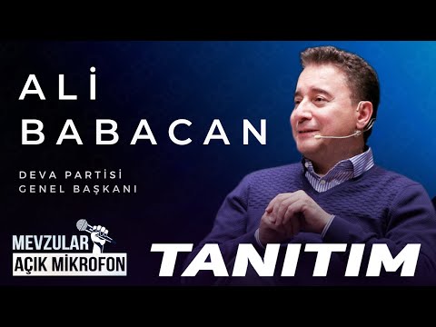 Mevzular Açık Mikrofon Tanıtım I 12. Bölüm: Ali Babacan  (2 Mayıs Salı Yayında)