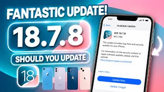 iOS 18.7.8 | iOS 18.7.8 Update Features For iPhone xr/11 | iOS 18.7.8 Install Karna Chahiye?