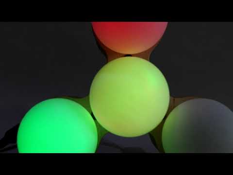 Raspberry Pi Pico project, Full colour ping pong balls @mrfid72