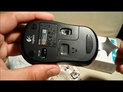 LOGITECH M175   Wireless Mouse - Unboxing