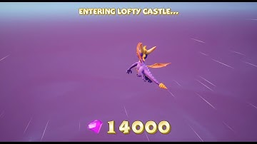 weird spyro free camera loading screen glitch lol