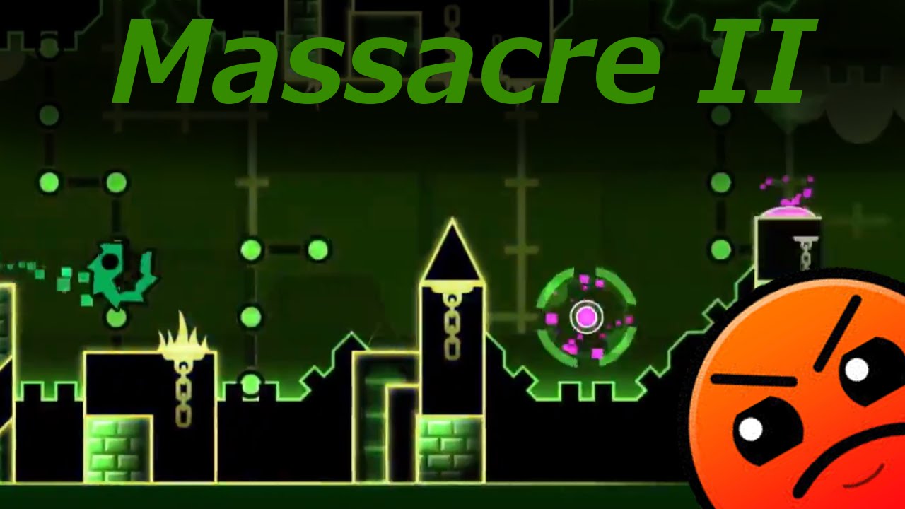 Geometry Dash -- Massacre II By Alkali