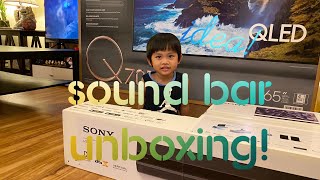 UNBOXING SONY HT-Z9F SOUNDBAR