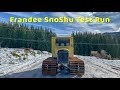 Frandee SnoShu Snowcat Test Drive