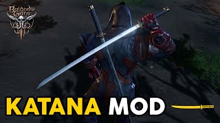 Katana Mod - Baldur's Gate 3
