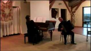 Duo Jbanov (Roman Jbanov accordeon, Anna Jbanova piano).E.Derbenko,Prelude