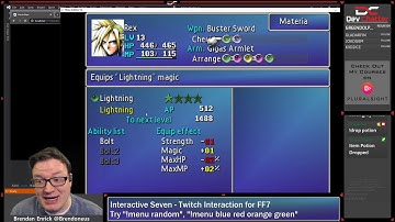 FF7 Gameplay Modes - Chat Control of Final Fantasy 7 - C# and .NET Core - Ep 245