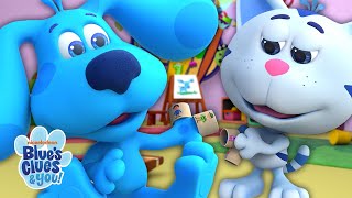 Finger Puppets Song! 🎵 Sing-Along with Blue | Nursery Rhymes & Kids Songs | Blue’s Clues & You!