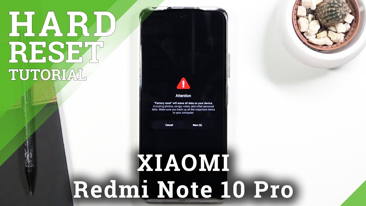 How To Factory Reset XIAOMI Redmi Note 10 Pro Delete All Personal cara-factory-reset-xiaomi-redmi-note-youtube