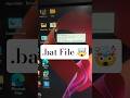 .bat File 🤯🔥|  Day-0449 | Windows Tips window #techreels #reel #short #windows11tips