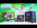 RTX 3080 $1500 Gaming PC Build! [10+ Games TESTED! ft. Ryzen 7 & Corsair 4000D Airflow!]