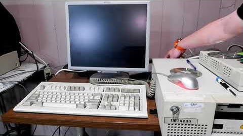 The forgotten MCA PowerPC Line: IBM RS/6000 41t with AIX 3.2.5!