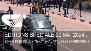 🚨[LIVE] EDITIONS SPECIALE 20 MAI 2024 : SOIREE DE GALA OFFERT PAR LE COUPLE PRESIDENTIEL