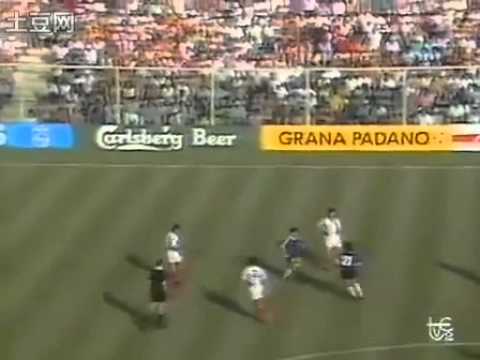 Maradona vs Yugoslavia in World Cup 1990