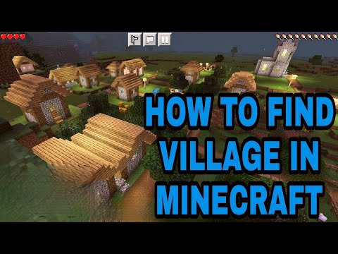 How to find village in minecraft |Easy trick