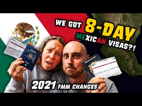 WE OVERSTAYED OUR MEXICAN VISAS (accidentally) | Tourist Visa Info 2021 + Our Experience | VLOG #16